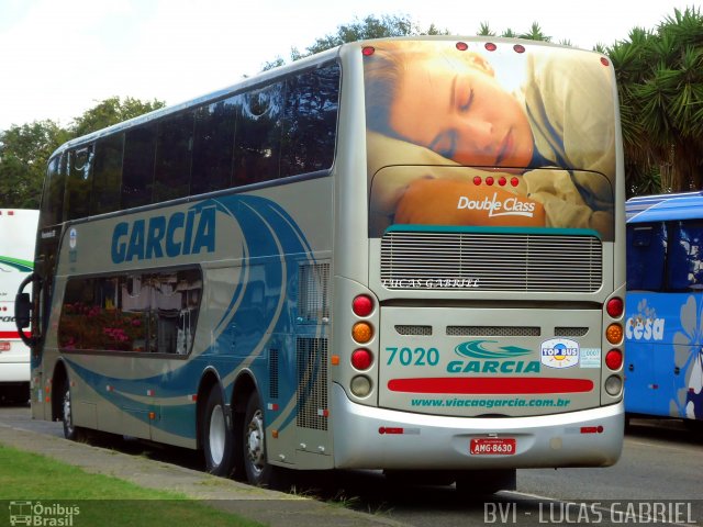 Viação Garcia 7020 na cidade de Curitiba, Paraná, Brasil, por Lucas Gabriel. Número da foto: #1259923.