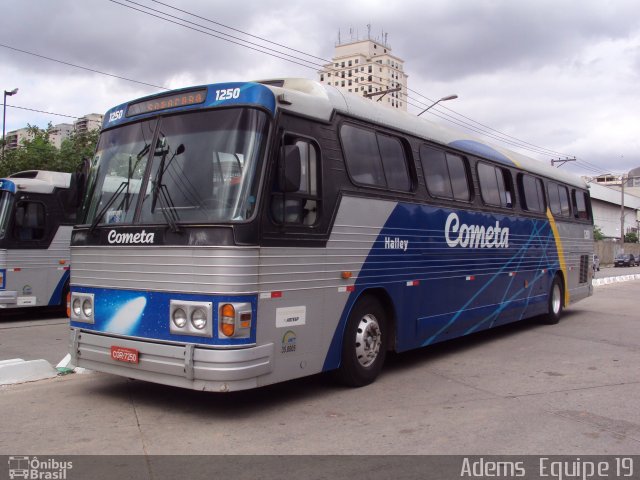 Viação Cometa 1250 na cidade de São Paulo, São Paulo, Brasil, por Adems  Equipe 19. ID da foto: 1259300.