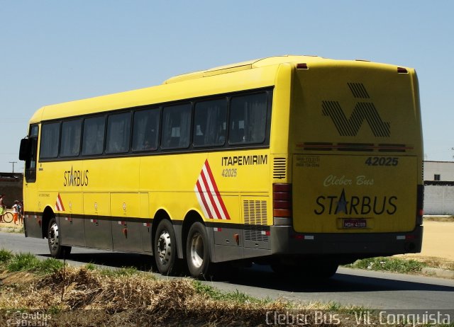 Viação Itapemirim 42025 na cidade de Vitória da Conquista, Bahia, Brasil, por Cleber Bus. ID da foto: 1258882.