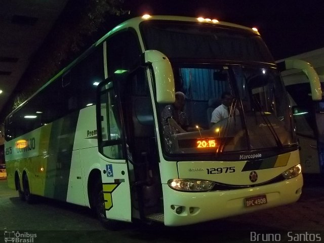 Empresa Gontijo de Transportes 12975 na cidade de Belo Horizonte, Minas Gerais, Brasil, por Bruno Santos. ID da foto: 1261377.