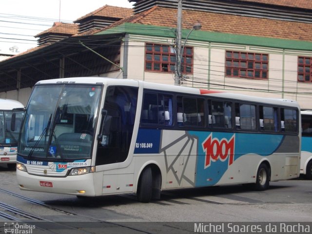 Auto Viação 1001 RJ 108.049 na cidade de Rio de Janeiro, Rio de Janeiro, Brasil, por Michel Soares da Rocha. Número da foto: #1262270.
