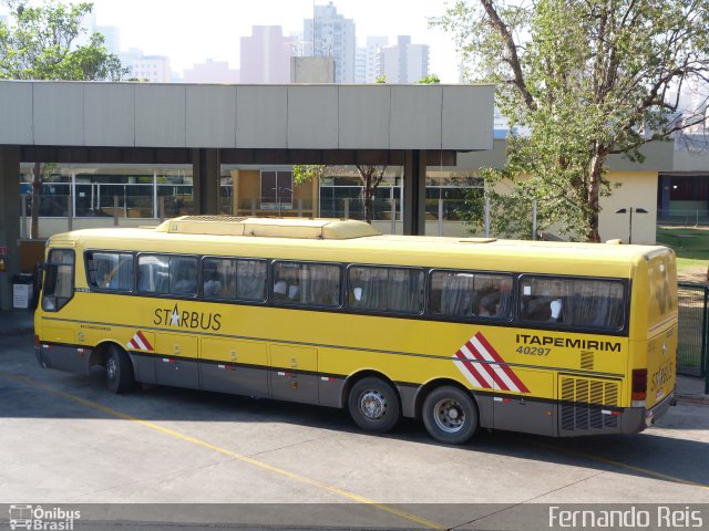 Viação Itapemirim 40297 na cidade de Ribeirão Preto, São Paulo, Brasil, por Fernando Reis. Número da foto: #1261033.