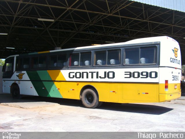 Empresa Gontijo de Transportes 3090 na cidade de Januária, Minas Gerais, Brasil, por Thiago  Pacheco. Número da foto: #1261663.