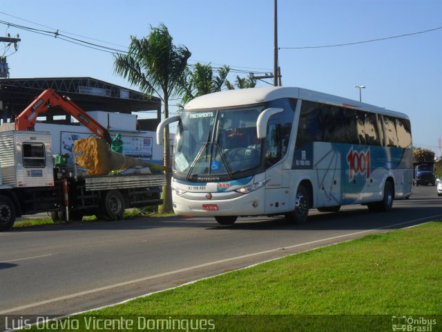 Auto Viação 1001 RJ 108.420 na cidade de Campos dos Goytacazes, Rio de Janeiro, Brasil, por Luis Otávio Vicente Domingues. Número da foto: #1262057.
