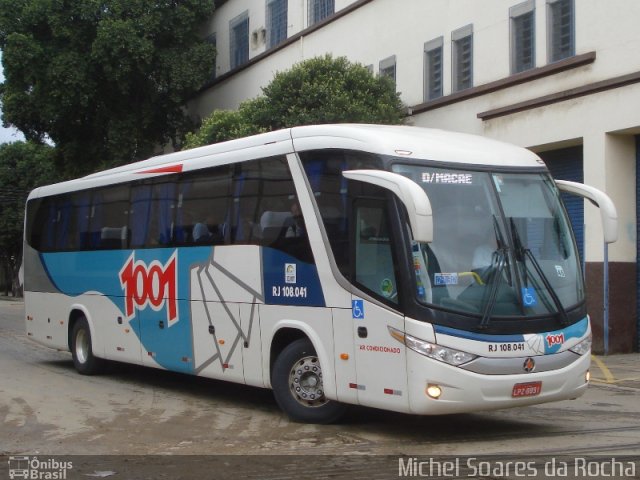 Auto Viação 1001 RJ 108.041 na cidade de Rio de Janeiro, Rio de Janeiro, Brasil, por Michel Soares da Rocha. ID da foto: 1261977.