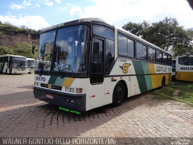 Empresa Gontijo de Transportes 9970 na cidade de Belo Horizonte, Minas Gerais, Brasil, por Wagner Gontijo Várzea da Palma-mg. ID da foto: 1263496.