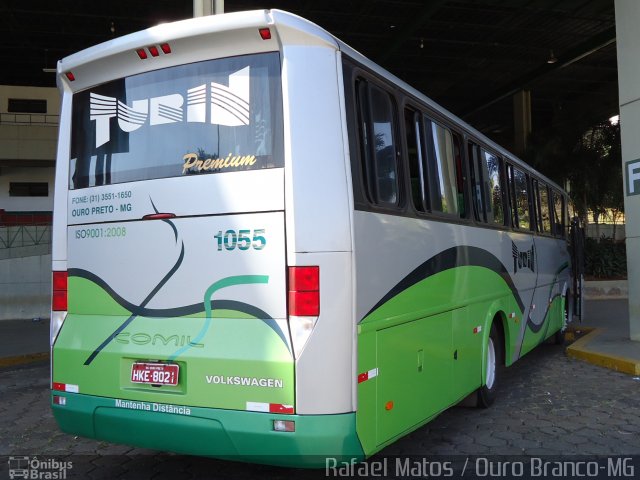 Turin Transportes 1055 na cidade de Ouro Branco, Minas Gerais, Brasil, por Rafael Matos. ID da foto: 1263397.