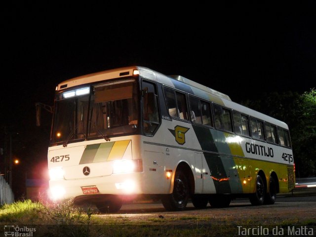 Empresa Gontijo de Transportes 4275 na cidade de Teresina, Piauí, Brasil, por Tarcilo da Matta. ID da foto: 1263742.