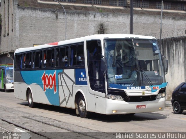 Auto Viação 1001 RJ 108.036 na cidade de Rio de Janeiro, Rio de Janeiro, Brasil, por Michel Soares da Rocha. Número da foto: #1264069.