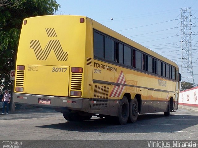 Viação Itapemirim 30117 na cidade de São José dos Campos, São Paulo, Brasil, por Vinicius Miranda. ID da foto: 1266641.