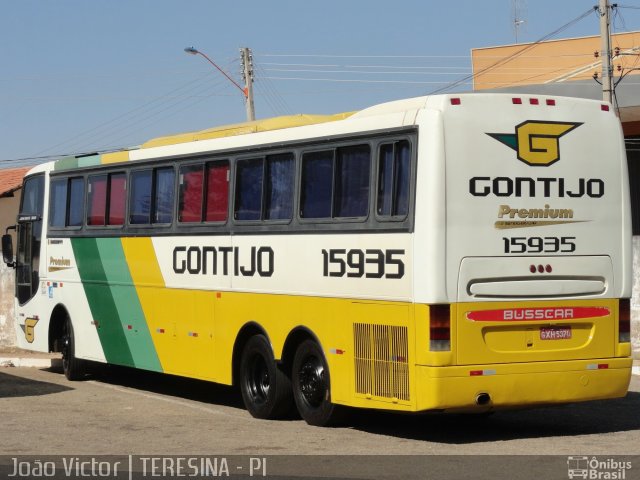 Empresa Gontijo de Transportes 15935 na cidade de Teresina, Piauí, Brasil, por João Victor. ID da foto: 1265526.