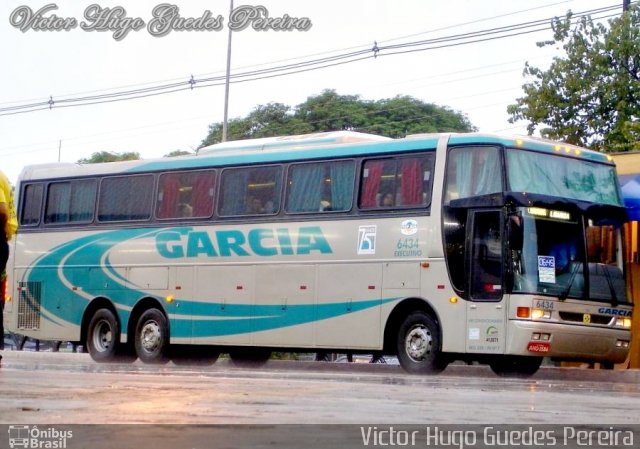 Viação Garcia 6434 na cidade de Maringá, Paraná, Brasil, por Victor Hugo Guedes Pereira. Número da foto: #1265058.