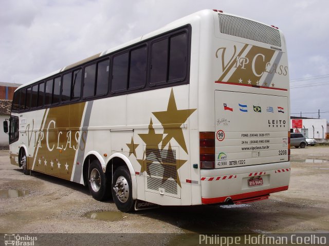 Vip Class Tur 3208 na cidade de Laguna, Santa Catarina, Brasil, por Paulo de Souza. Número da foto: #1265453.