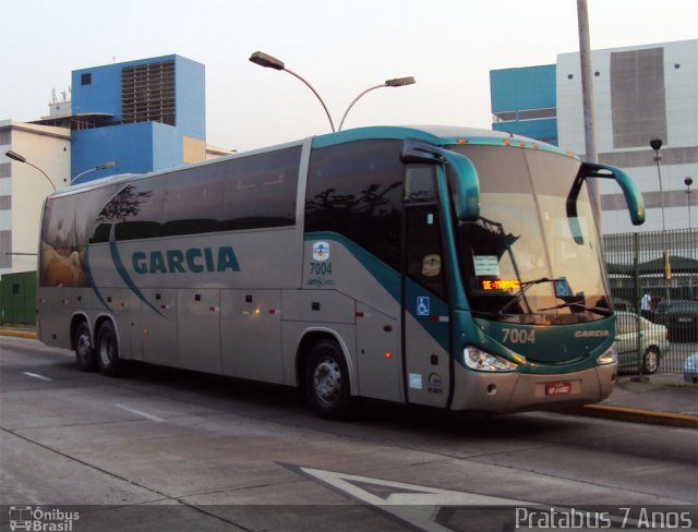 Viação Garcia 7004 na cidade de São Paulo, São Paulo, Brasil, por Cristiano Soares da Silva. ID da foto: 1267085.