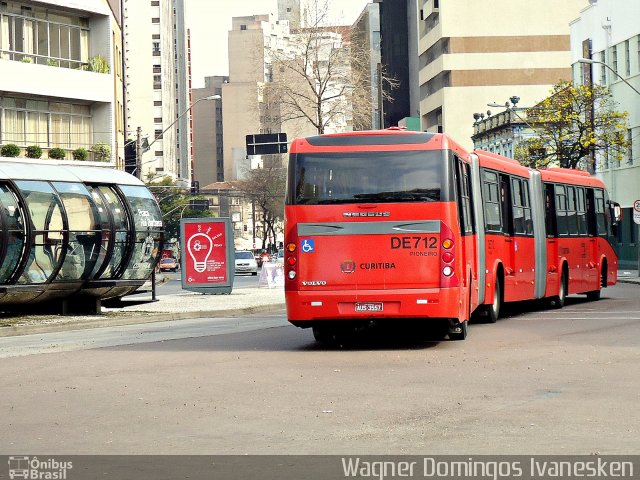 Cristo Rei > CCD Transporte Coletivo > SPE Via Mobilidade S/A DE712 na cidade de Curitiba, Paraná, Brasil, por Wagner Domingos Ivanesken. Número da foto: #1266931.