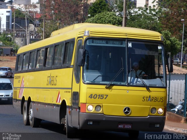 Viação Itapemirim 40157 na cidade de Ribeirão Preto, São Paulo, Brasil, por Fernando Reis. ID da foto: 1269594.