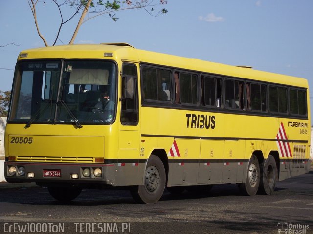 Viação Itapemirim 20505 na cidade de Teresina, Piauí, Brasil, por Clemilton Rodrigues . ID da foto: 1271135.