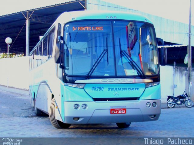 Transnorte - Transporte e Turismo Norte de Minas 48200 na cidade de Januária, Minas Gerais, Brasil, por Thiago  Pacheco. Número da foto: #1270829.
